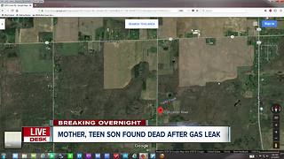 Mother, teen found dead after gas leak