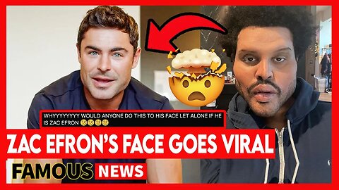 Zac Efron's Face Goes Viral & The Meme's Are Hilarious | Famous News