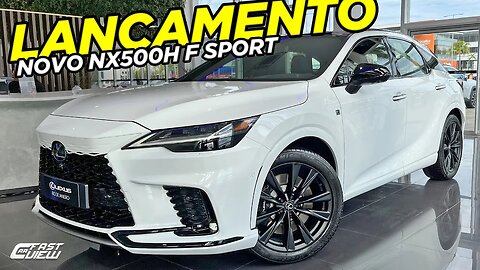 NOVO LEXUS RX500h F SPORT 2023 ÁPICE DA ESPORTIVIDADE E LUXO QUE VAI INCOMADAR BMW, AUDI E MERCEDES