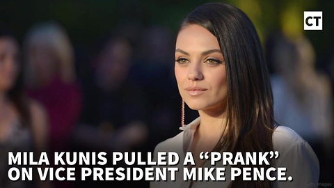 Mila Kunis Gives Money to PP, But in Video She Admitted It's Really a Baby