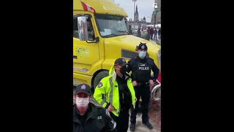 TRUCKER CSABA VISIT BY POLICE Feb. 16th