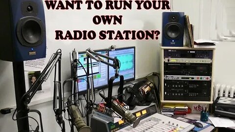 See How Easy It Is To Run A Radio Station! My 20 year old station is still on the air.