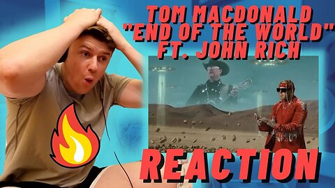 Tom MacDonald - "End Of The World" ft. John Rich ((🇮🇪IRISH REACTION!!!))