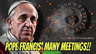 LIVE! Pope Francis' MANY Meetings