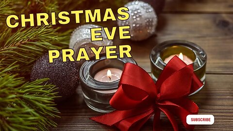 One Minute Prayer. Prayer Before Christmas.