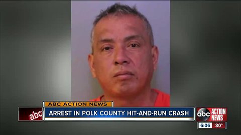 Polk Sheriff's Office arrests driver in hit-and-run that caused woman to lose her unborn child