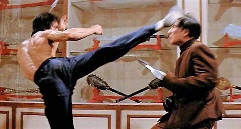 Cross kick Studio Films Bruce Lee Enter the Dragon