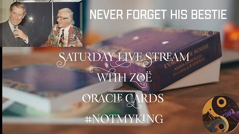 Oracle Card readings with Zoë and a special guest surprises her!!