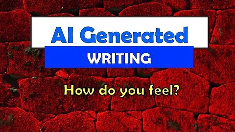 AI Generated Writing / E41