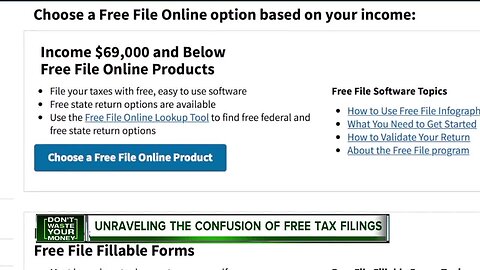 Unraveling the confusion of free tax filing