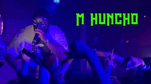 M Huncho performs live in Vancouver 2022