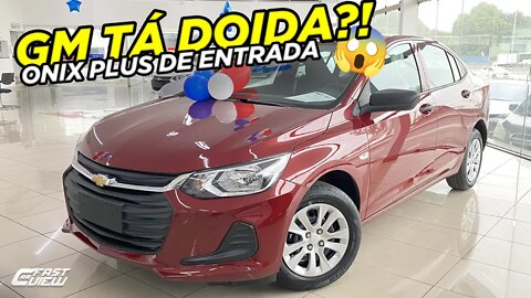 CHEVROLET ONIX PLUS LS 1.0 TURBO AUTOMÁTICO 2022 CUSTA QUASE R$100 MIL REAIS E VEM PELADO!!