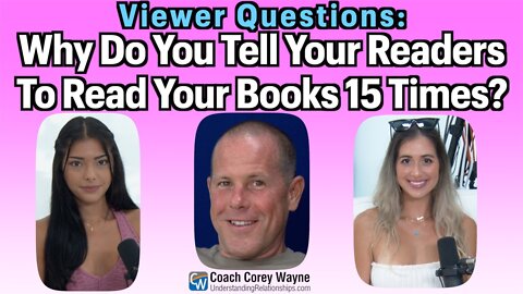 Why Do You Tell Your Readers To Read Your Books 15 Times?