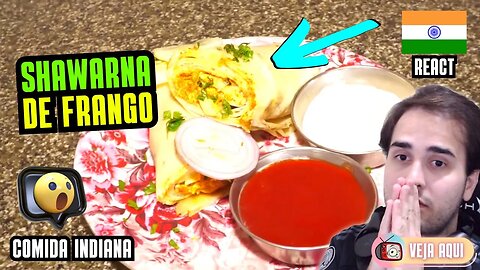 Esse PRATO LEVA FRANGO e é MUITO FAMOSO! Reagindo a COMIDAS DE RUA INDIANAS | Veja Aqui Reacts