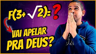 VEM APRENDER! QUESTÃO DE FUNÇÕES REAIS RESOLVIDA @Professor Theago