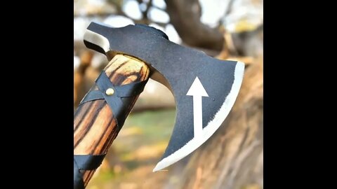 Handmade Hunting Axes #shorts #axe