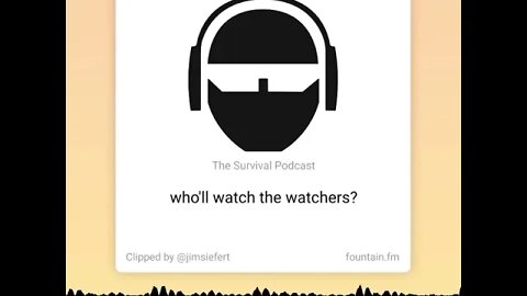 Who will Watch the Watchers - Gabriel Custodiet - From TSPC Epi-3190