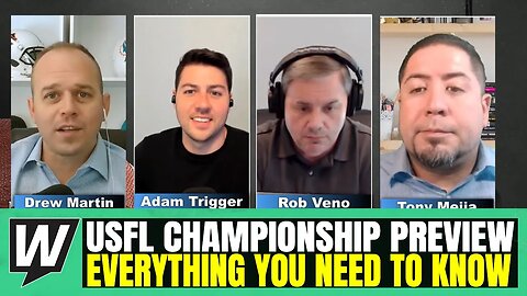 USFL Championship Picks, Predictions & Betting Preview | What You NEED to Know for USFL Championship