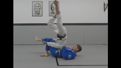 Butterfly Guard Pass 1