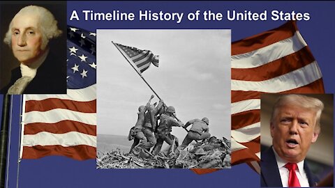 A Timeline History of the United States of America (1776 - 2021)