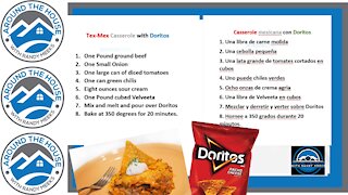 YUMMY TEX-MEX CASSEROLE WITH DORITOS