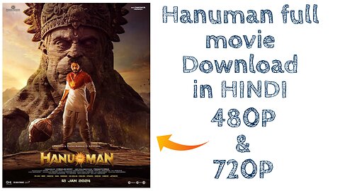 how to download hanuman movie in hindi | hanuman movie ko hindi me kese download kare