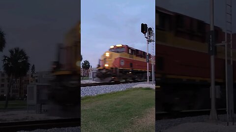 Florida East Coast Railway FEC-206 at Daytona Beach Golf May 25 2023 #railfanrob #fec206