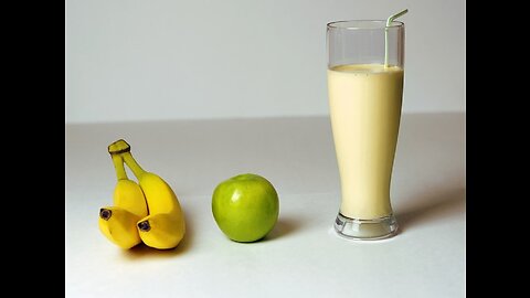 Banana Milkshake Recipe - Weight Gain Recipe - Banana Smoothie at Home