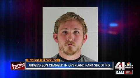 Judge's son charged in Overland Park shooting