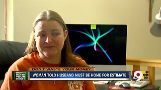 Repair company won't give woman estimate unless husband is there