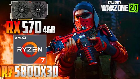 Warzone 2 Season 4 : RX 570 + R7 5800X3D | 1080p | Ultra & Low | FSR 2.1