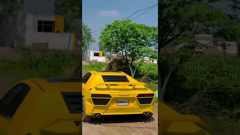 LAMBO 🎥❣️ #car #vlog #sidhumoosewala #automobile #bssainimotors