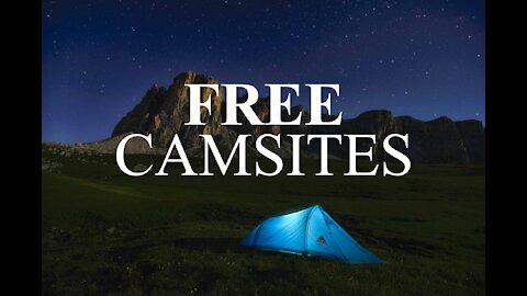 How to Find Free Campsites! Its super easy