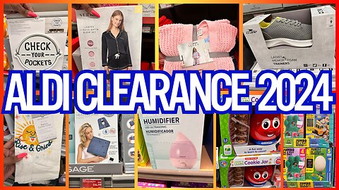 ALDI Clearance 2024 🛒🔥 ALDI Clearance RUN Deals🛒🔥ALDI Shop W/Me | #aldi