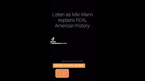 Miki Klann :American History in 3 minutes