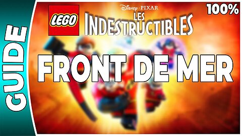 LEGO : Les Indestructibles - FRONT DE MER - 100 % Brique dorées, Course [FR PS3]