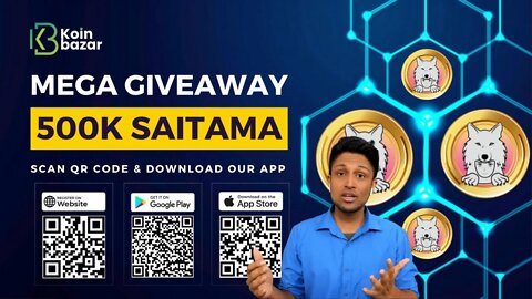 How to Get 500000 Saitama Inu Cryptocurrency For Free | Koinbazar