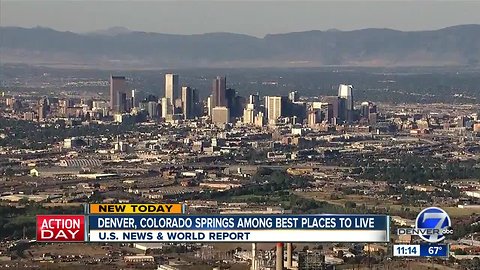 Denver ranked No. 2 on U.S. News & World’s Report list of best places to live