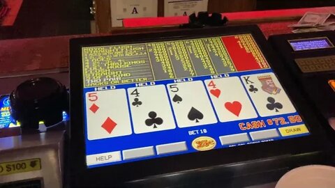 High Stakes Danny switches from Keno to Video Poker