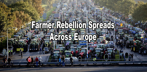 Farmers Across Europe Protest in Solidarity with Dutch Farmers