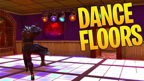 "Dance on different Dance Floors" Locations Fortnite Week 8 Challenges!