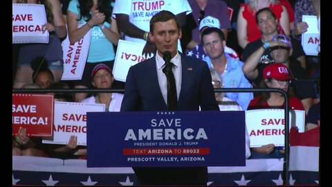 Blake Masters at Save America Rally in Prescott Valley, AZ - 7/22/22