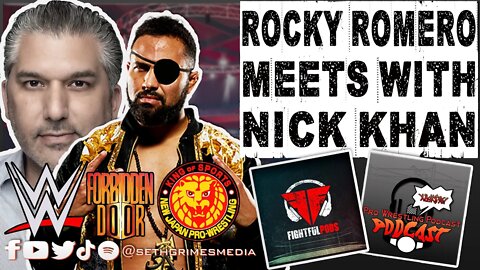 Rocky Romero Meets with Nick Khan WWE + NJPW | Clip from Pro Wrestling Podcast Podcast | #njpw #wwe