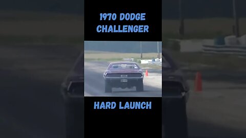 Hard Launching 1970 Challenger Big Block! Send It! #shorts