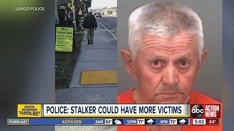 72-year-old man arrested for stalking, molesting 12-year-old