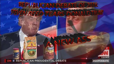 Steven Reed Tears Donald Trump A New Ass ~ Republican Presidential Debate 2016