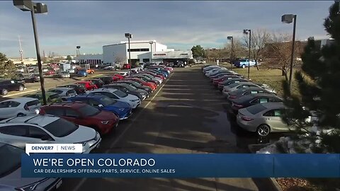 Car dealerships offering service, parts and online sales