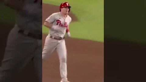 Realmuto Home Run #shorts #phillies #philliesbaseball #realmuto #WorldSeries