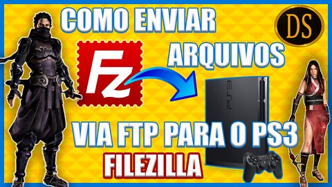 COMO ENVIAR ARQUIVOS DO PC VIA FTP PELO FILEZILLA PARA O PS3