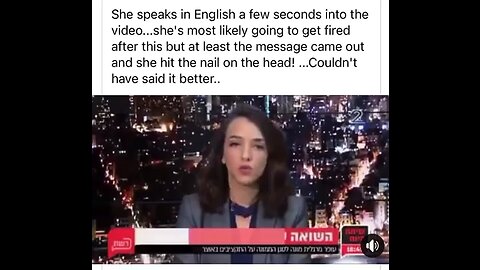 She speaks in English suddenly…..